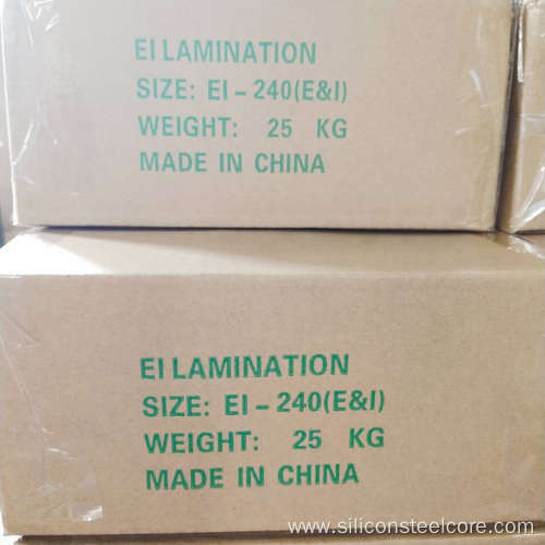 Chuangjia EI 30/ EI38 / EI42/ EI 60 core silicon steel sheet lamination for transformer core customized ei lamination